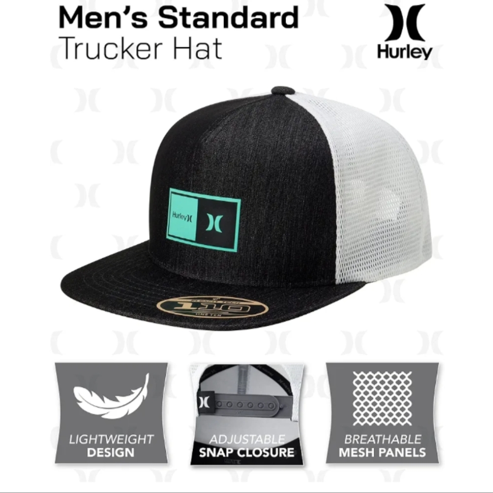Hurley Men's M Natural 2.0 Trucker Hat